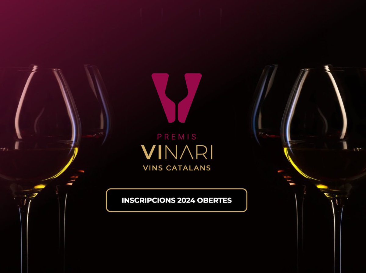 📌 𝗣𝗥𝗘𝗠𝗜𝗦 𝗩𝗜𝗡𝗔𝗥𝗜 𝗗𝗘 𝗩𝗜𝗡𝗦

✅ Inscripcions obertes a la 12a edició del concurs.

📆 Fins al 26 d'abril

Més informació: tinyurl.com/ajpp9ky7