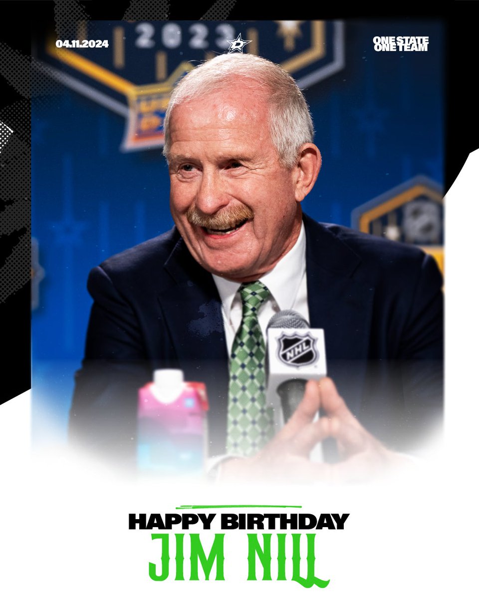 Happy birthday to the best GM in hockey, Jim Nill! 🥳