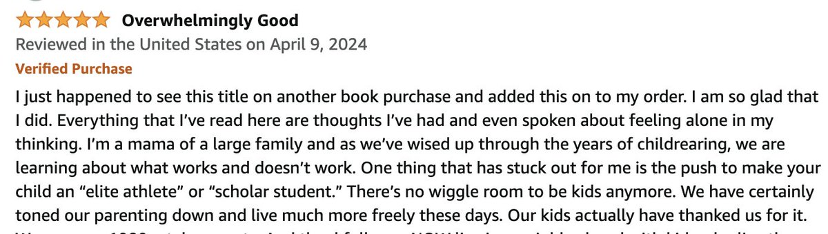 'Overwhelmingly Good' Don't you want to be overwhelmed by the Good? amazon.com/Family-Unfrien…