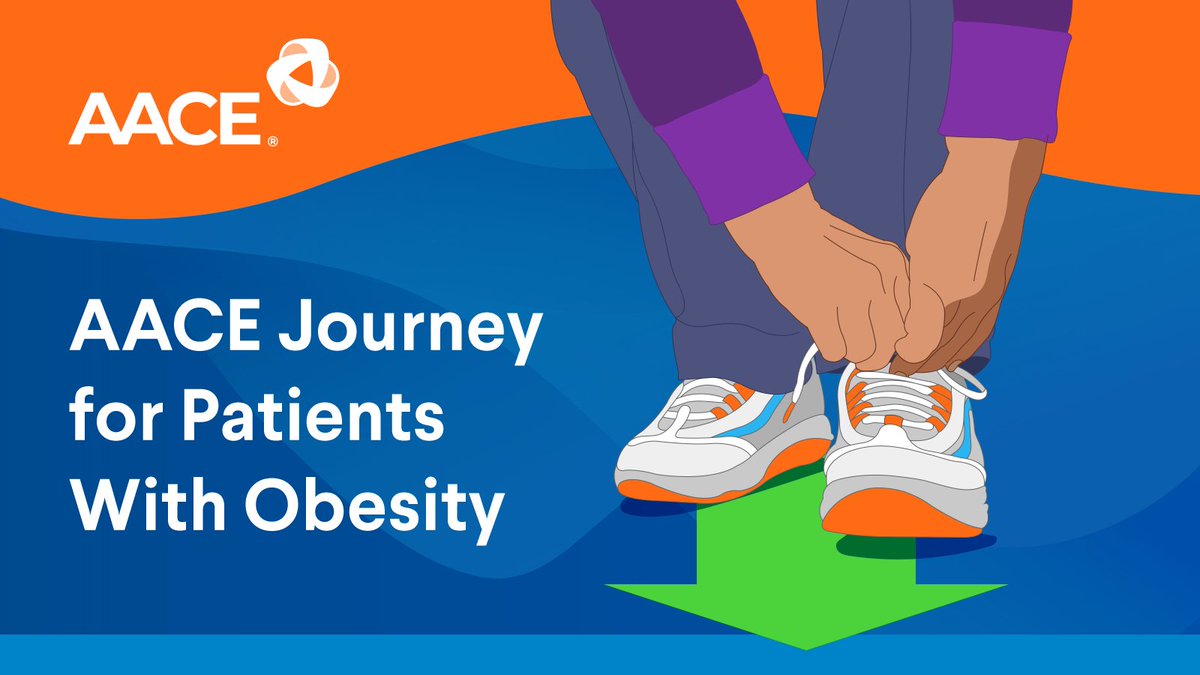 More than 4 in 10 U.S. adults have obesity. Some of them are your patients. Support their path forward with the new AACE Journey for Patients With Obesity. Available now: aace.com/patient-journe… #endotwitter