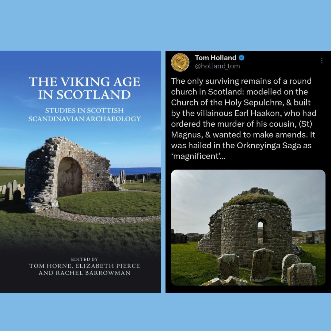 If you ever wanted to know what the front cover of our #Viking Age in Scotland book looked like!