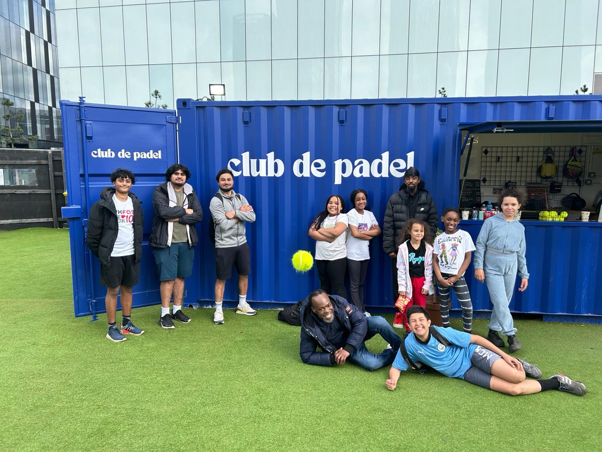 We’ve had a fabulous #ChildhoodExperiences day today in the ☀️A big thank you to the team at #ClubDePadel in Manchester who were fantastic with the children. IT DIDN’T RAIN!!! Memories made.