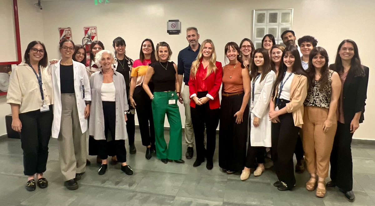 AlexBaharFuchs's tweet image. Delighted to have had the opportunity to visit and present our work on #COTs in ADRD at the fantastic Fleni hospital and have fruitful discussions and new collaboration with @LuCrivelliOk and her fantastic team! Inspired by the amazing care of the ADRD population in Argentina!