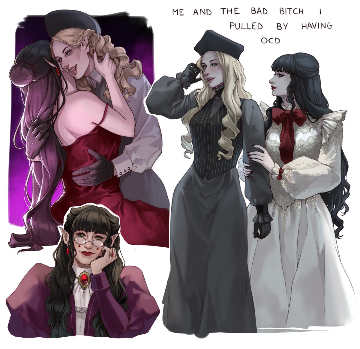 AnnaSassiArt's tweet image. Spreading my Guidja propaganda a little bit more 
#wwdits #theguide #nadja