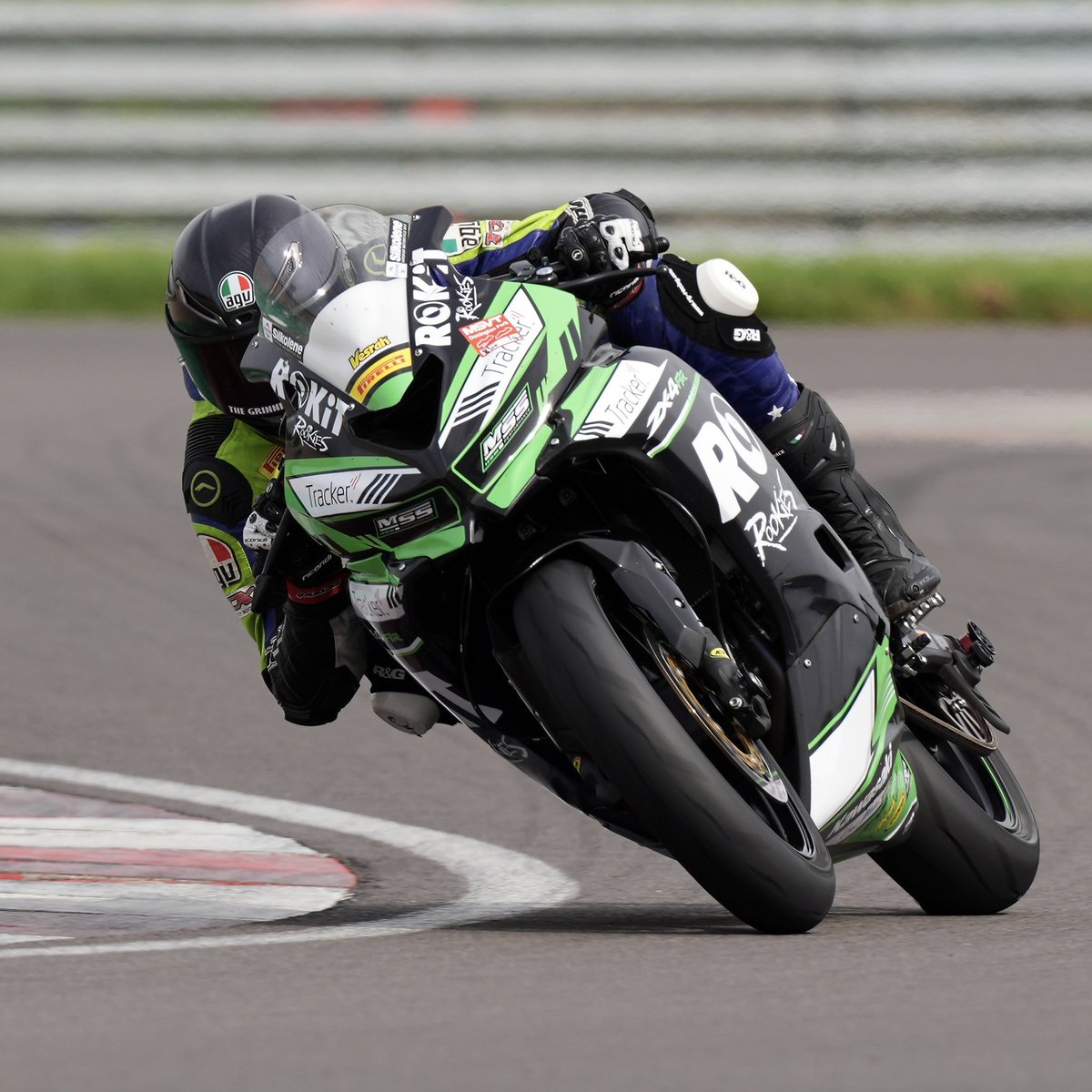 Race ready. 🏁 Some of the youngsters of the Tracker Kawasaki British Superteen Championship preparing for the start of the season at Oulton Park. @rokitrookies #ZX4RR #Superteen