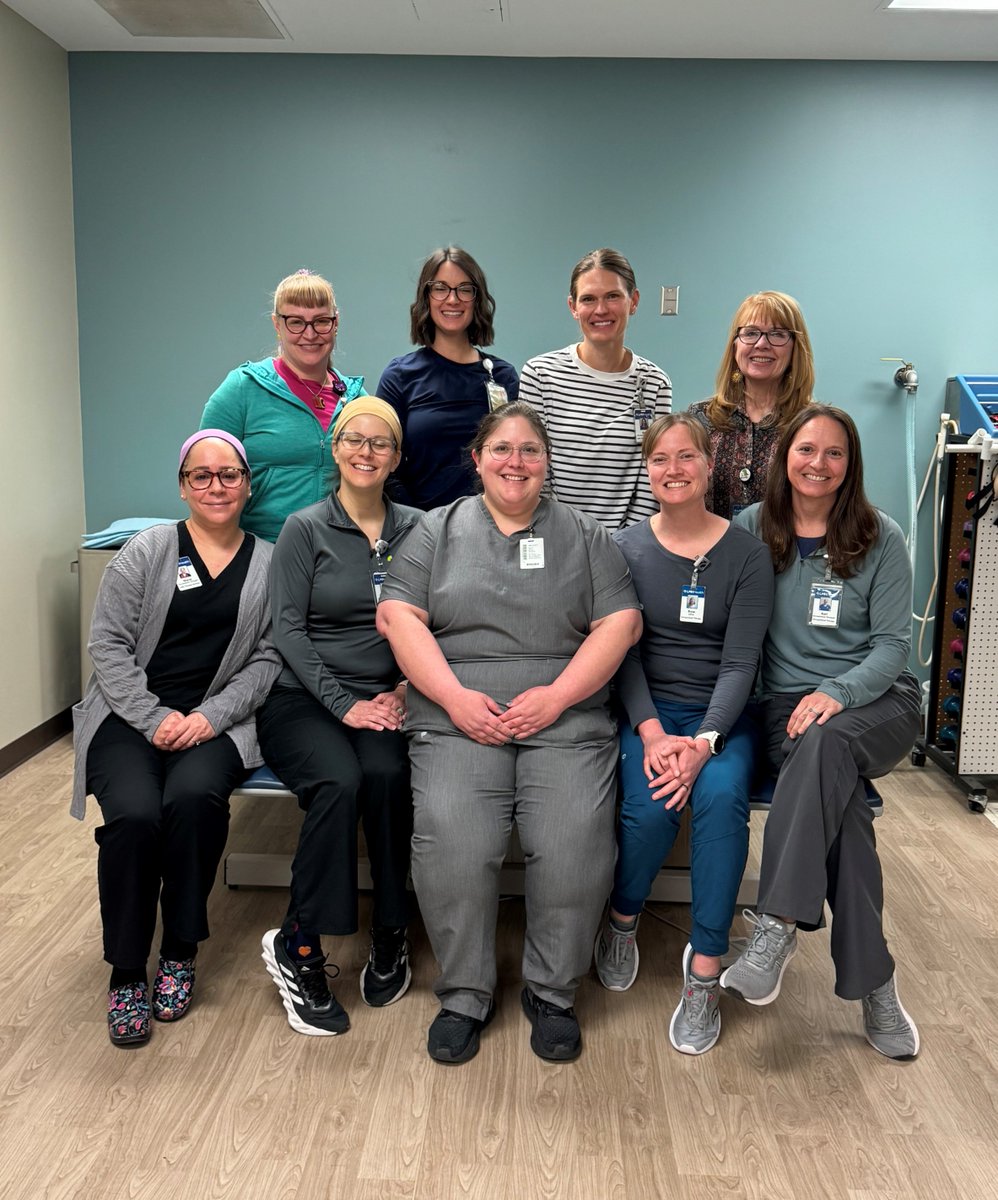 Happy Occupational Therapy Month! Our occupational therapists do a great job at helping patients build skills and strategies that allow them to more easily do the things they want and need to do. Learn more about our team at bit.ly/3TMIErp.