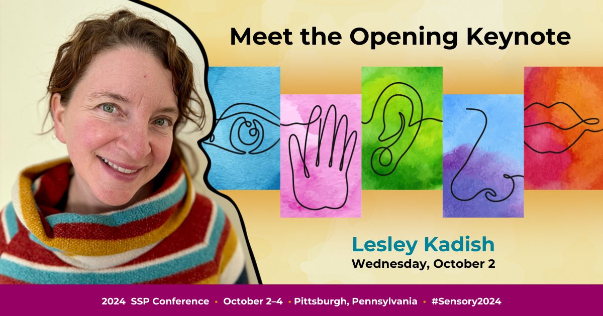 We're thrilled to announce Lesley Kadish as our opening keynote speaker for #Sensory2024. Join us on October 2 as Lesley captivates us with her expertise in sensory design and qualitative evaluation. 

Learn More: bit.ly/3UbYoWc

#SensoryScience #SensorySociety