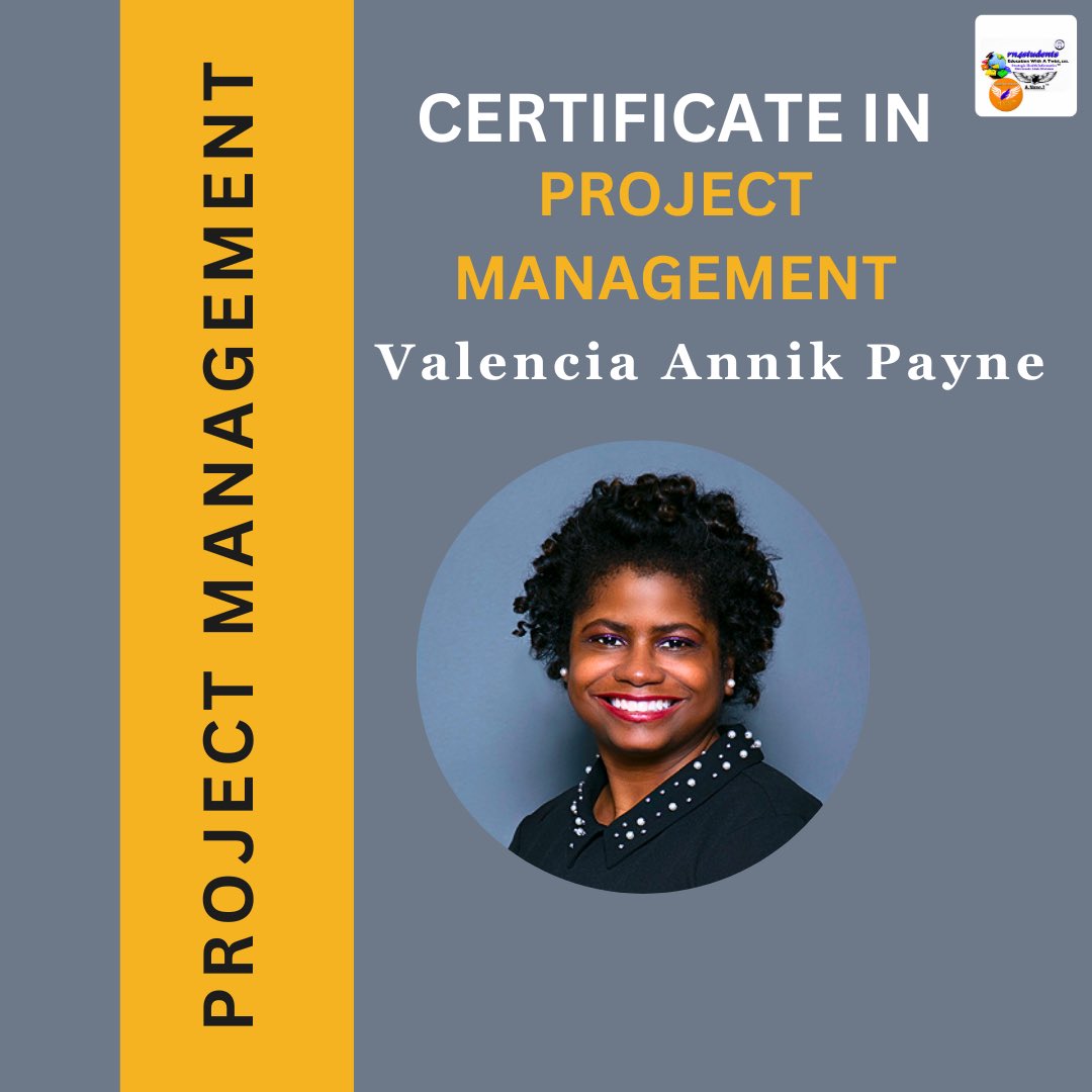 2024 Celebrating Success! Received Certificate in Project Management!

#projectmanagement #projectmanagers #healthinformatics #nursinginformatics #nursing #EHRimplementation #IT #healthcare #healthtechnology