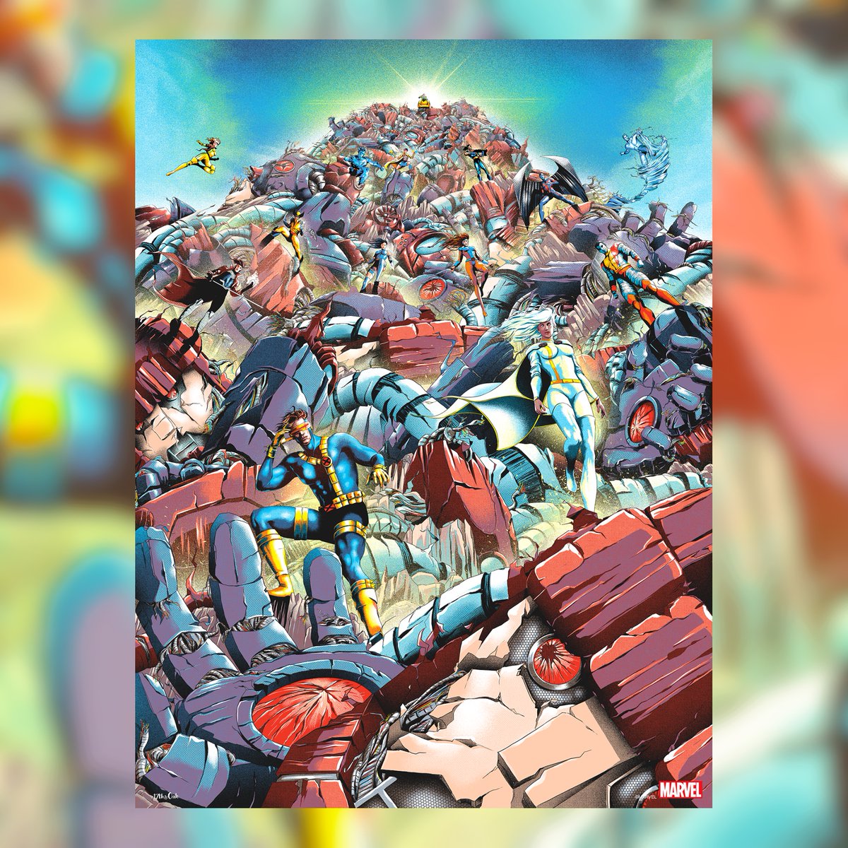 X-MEN by <a href="/17thandOak/">17th & Oak - Illustration + Design</a>  - On Sale INFO! bottleneckgallery.com/blogs/news/wel…