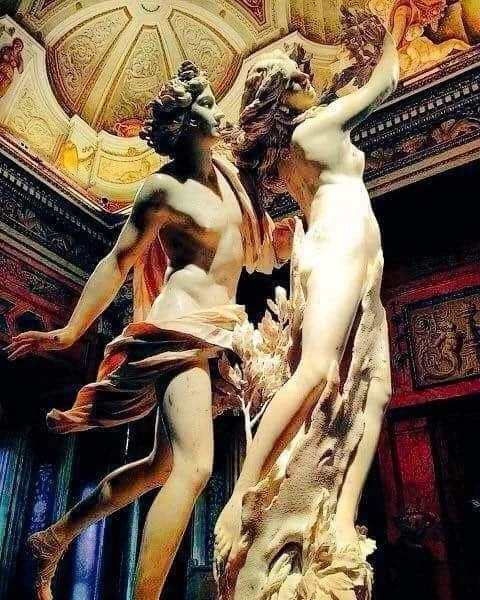 Gian Lorenzo Bernini, 'Apollo e Dafne'. Bellezza sublime 😍❤