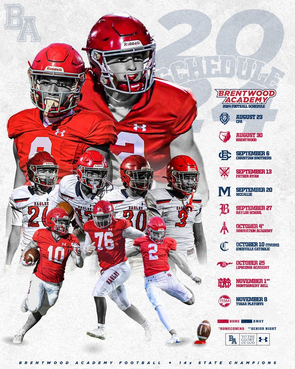 Brentwood Academy Football (@theBAFootball) on Twitter photo 2024-04-11 16:54:50