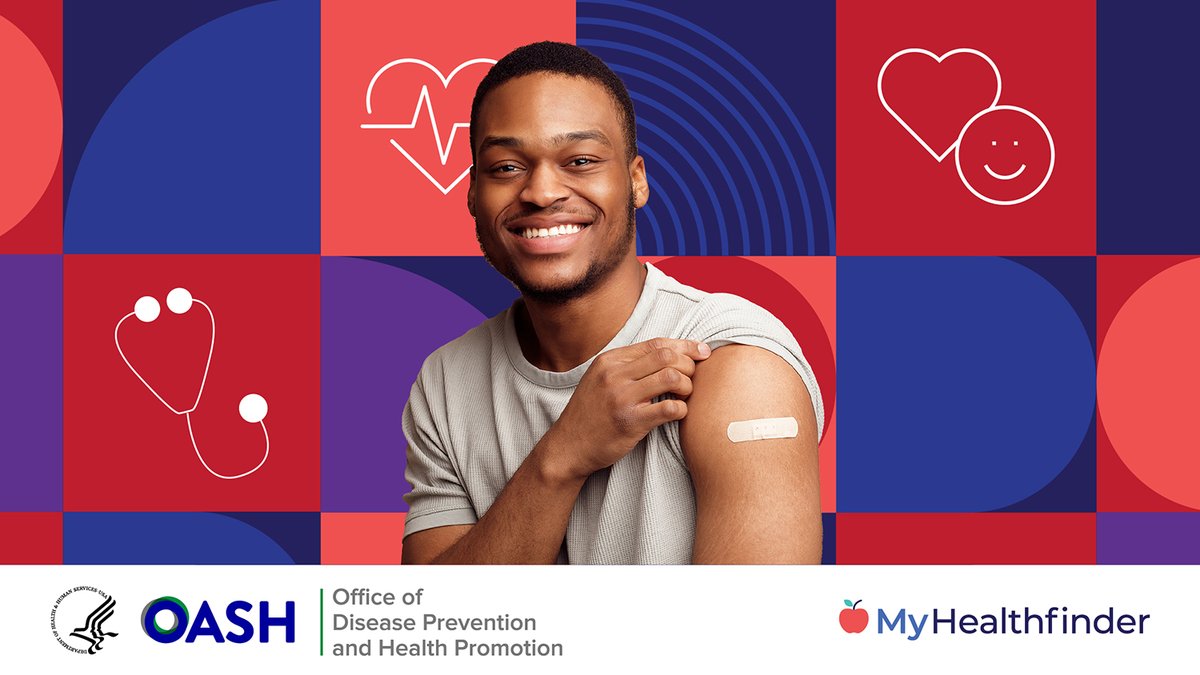 🌷 This spring, put your health first with preventive care that can help you feel your best. Visit #MyHealthfinder to find out which preventive services (like screenings and vaccines) are right for you: health.gov/myhealthfinder