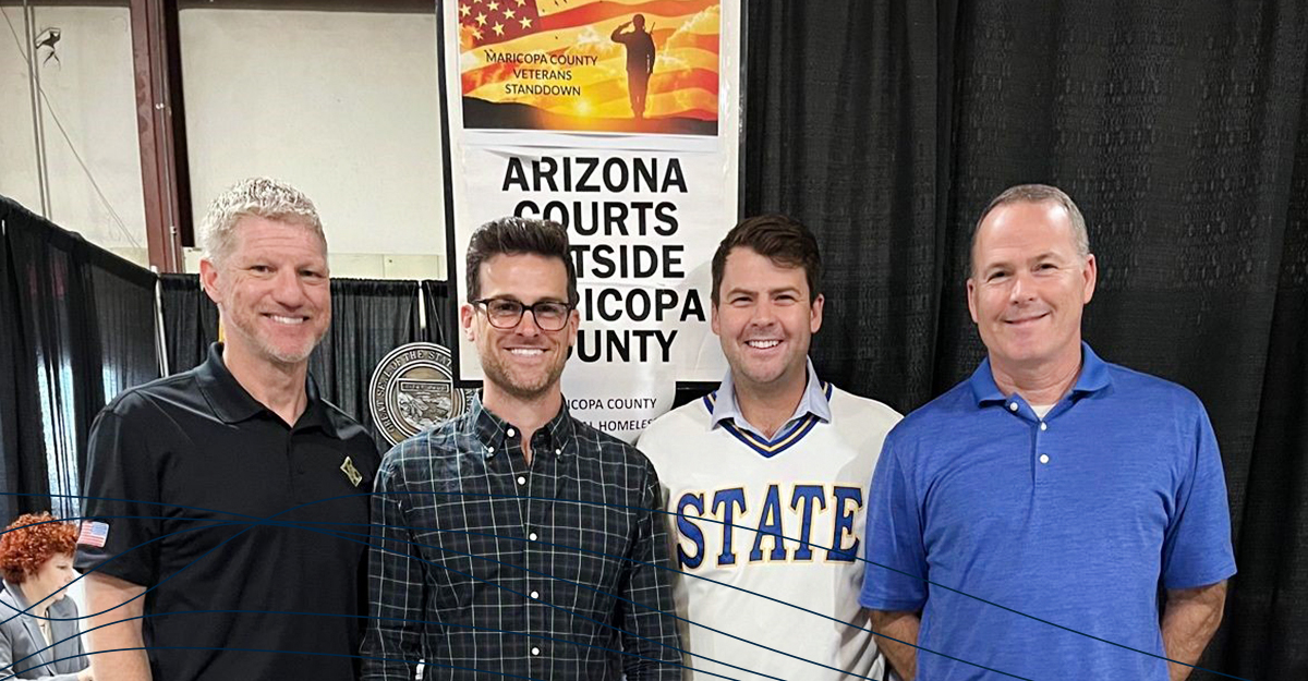 DLA_Piper's tweet image. DLA Piper volunteered at the Maricopa County #StandDown event, where #Veterans and their families experiencing #HousingInsecurity and homelessness are connected to various supportive services. We advised veterans whose legal issues prevented them from holding driver's licenses.