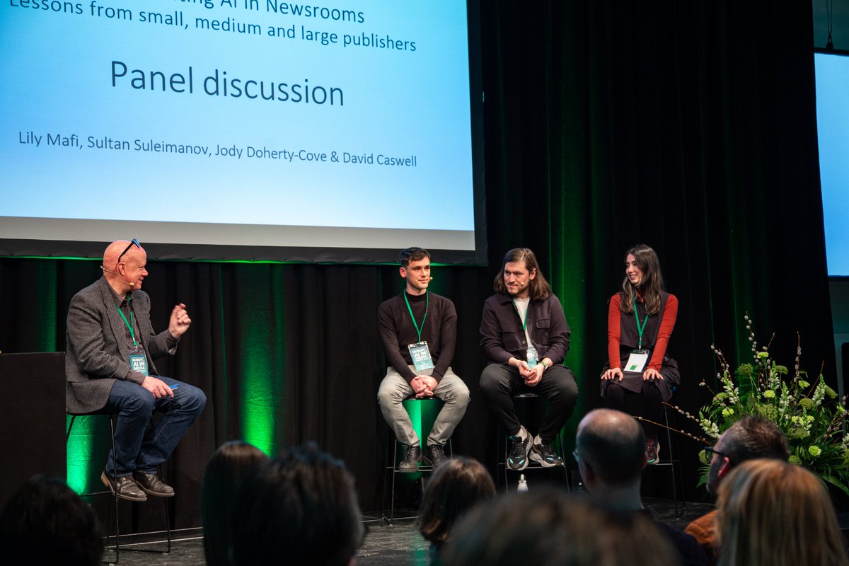 What a great few days at the Nordic AI in Media Summit! This year emphasized the transition from exploration to application and my panel with @lilymafi, @sult_ee & @JodyyDC was part of that. It's thrilling to watch this entire field develop and mature so quickly! #NAMS24