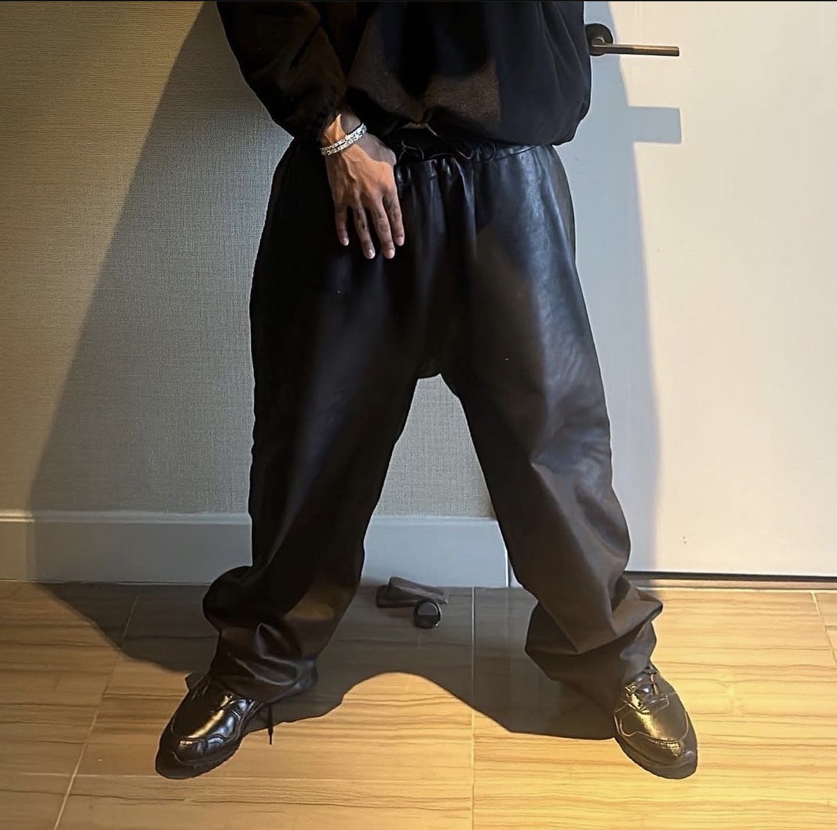 Unreleased YZY Leather pants
