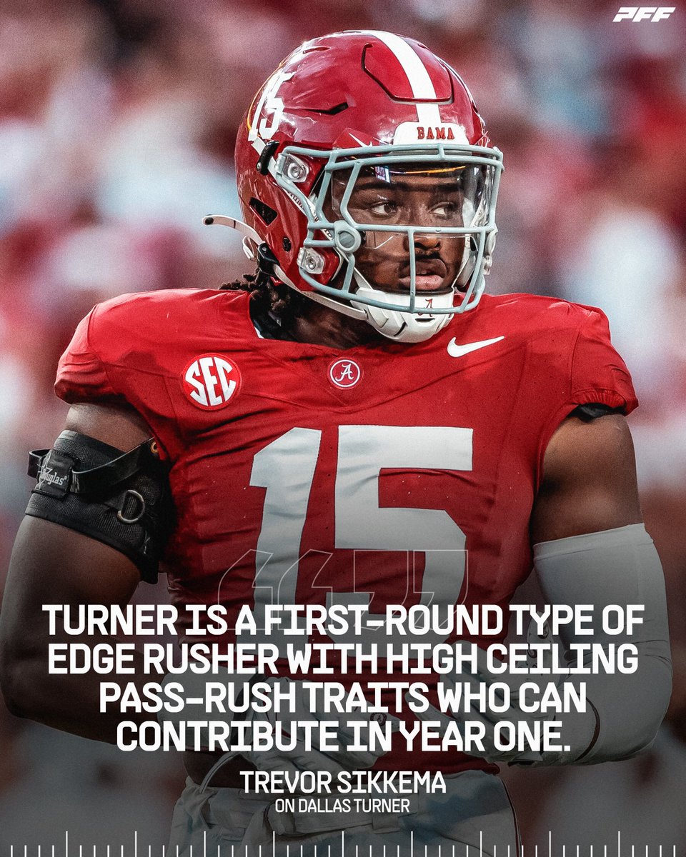 Dallas Turner is a high ceiling talent🐘