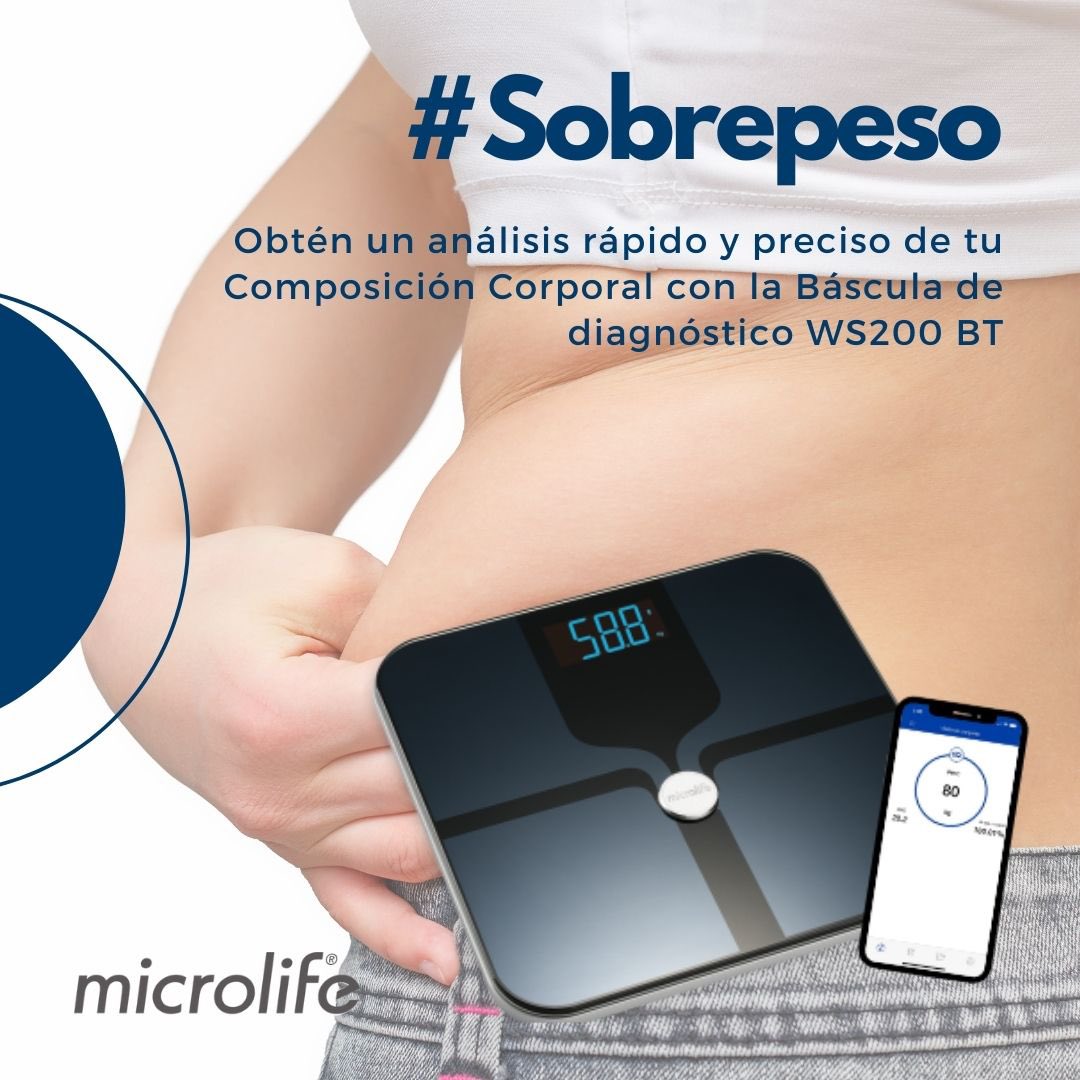 Conoce tus números, con la Báscula de Diagnóstico WS200 BT 💙

#sobrepeso #obesidadysobrepeso #obesidad #controldepeso #controldepesosaludable #bascula