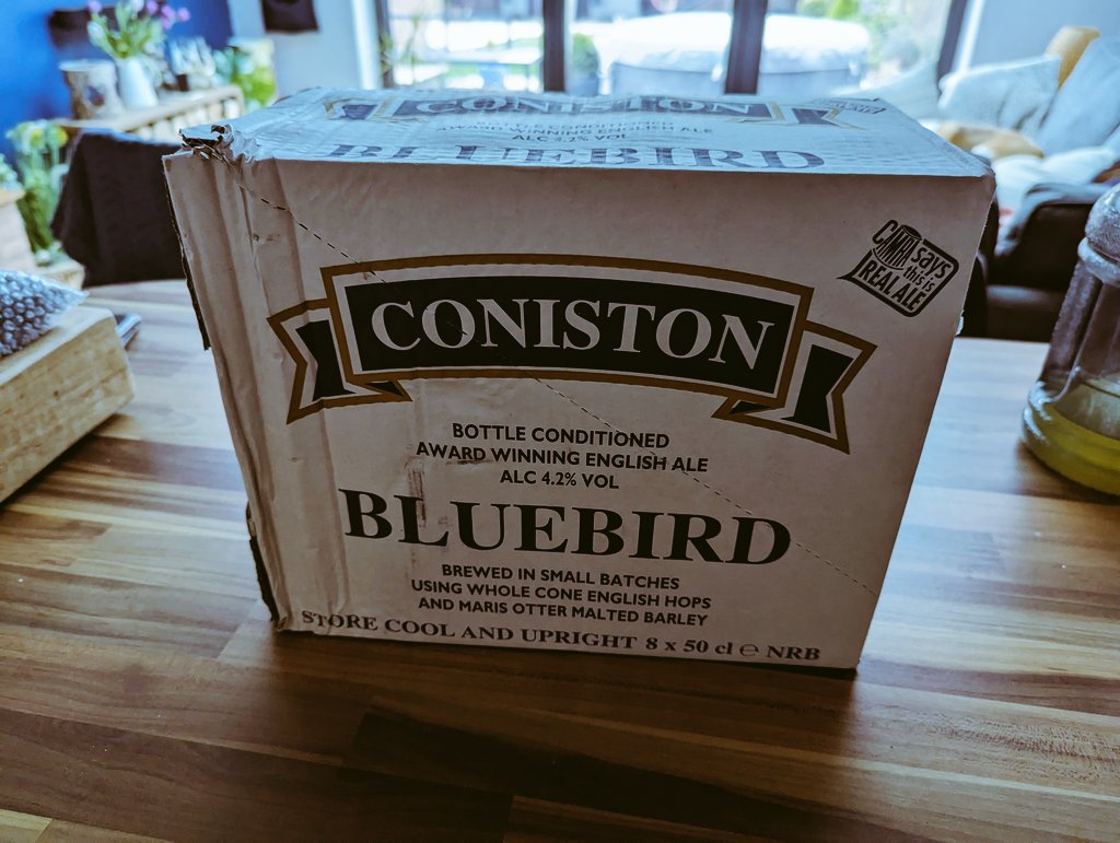 A little piece of the lakes brought back home @ConistonBrewCo 🍻