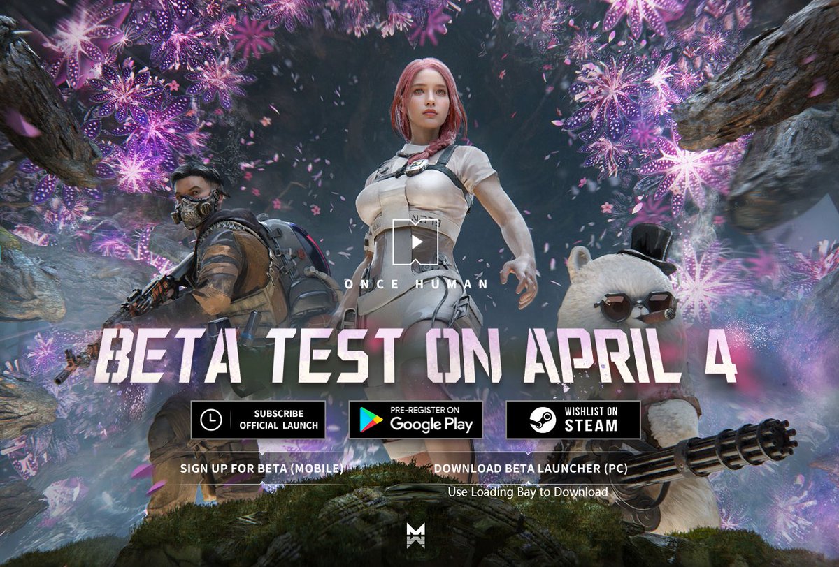 ✨ONCE HUMAN BETA CODE GIVEAWAY✨ I have 5 activation codes to giveaway for the @OnceHuman_ closed beta! To Enter... > Make sure you're following me > Like, Retweet, and reply to this post BONUS ENTRIES > Tag a friend in the replies > Follow me on TikTok (@ sushichic13)