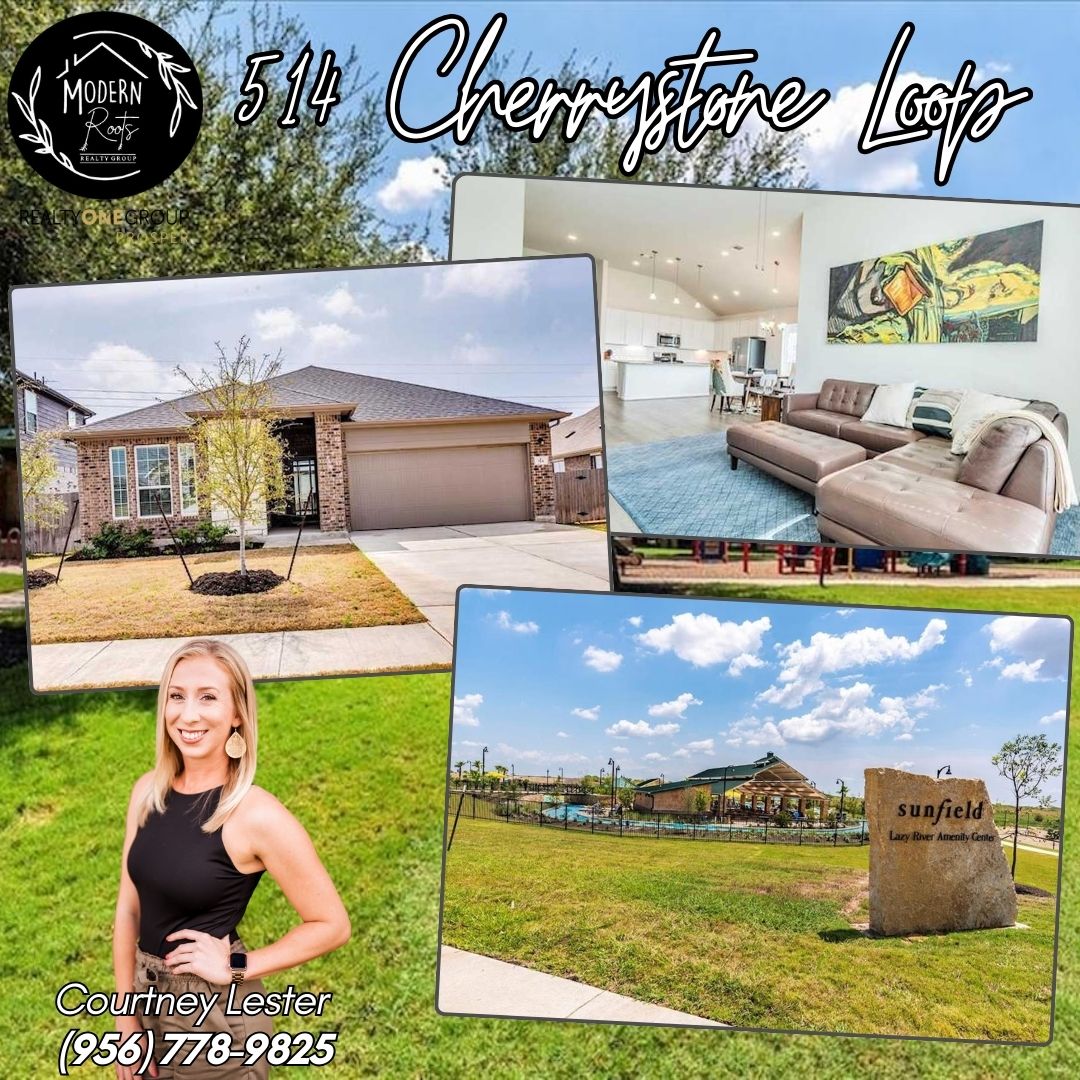 Property Highlight- 514 Cherrystone Loop

Courtney Lester - (956) 778-9825
IG: @courtney.lester.realtor

modernrootsrealtygroup.com/property-searc…

#PropertyHighlight #Investing #investments #investmentopportunity #deals #properties #property #austintx #Realtors #RealEstate #modernrootsrealtygroup