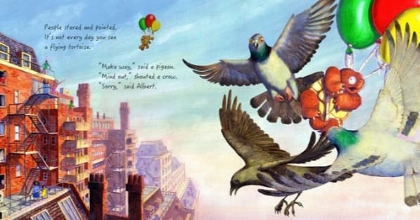 SORRY, SAID ALBERT... See a #flying #ALBERTthetortoise in #picturebook ALBERT IN THE AIR #AvailableNow with five more ALBERT #picturebooks, #BoardBook ALBERT and his Friends, #ActivityBook ALBERT PUZZLES AND COLOURING. Alberttortoise.com
#birds #tortoise #turtle #balloons