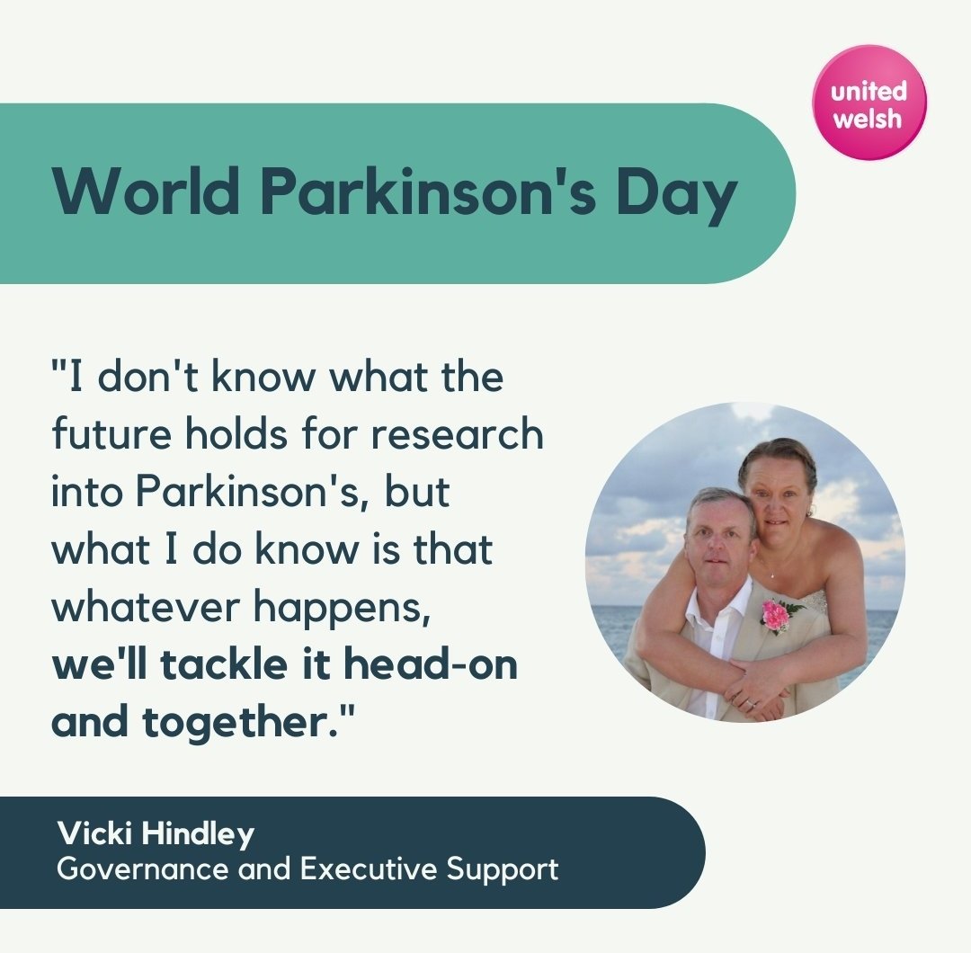 Today is #WorldParkinsonsDay, an annual reminder that countless people across the world are affected 💙 Last year, our colleague Vicki spoke to us about her husband Ian's diagnosis when he was just 38-years-old. Here, she explains what PD means to them: bit.ly/3UodmHh