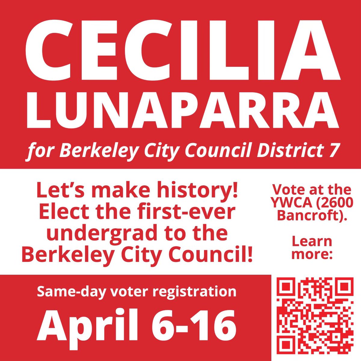 A PAC just spent $15k to defeat our 100% grassroots, student-led movement. We need your help to counteract this and connect with as many voters as possible.

We just printed a new batch of stickers, so DM us if you want a stack to give to your friends this weekend!