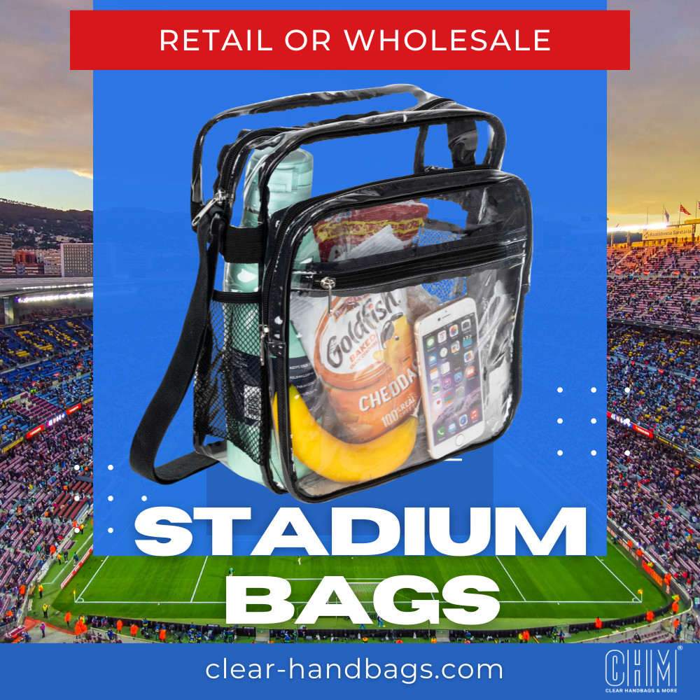 Stadium Approved Bags
Wholesale pricing available on orders of 50+ units 
clear-handbags.com/collections/sp…
#stadiumapprovedbags #clearplasticlunchbags #clearbagsforwomen #clearbagsforwork #cleardesignerpurse #transparentbag #designerclearhandbags #seethrupurse #wholesaleclearbags