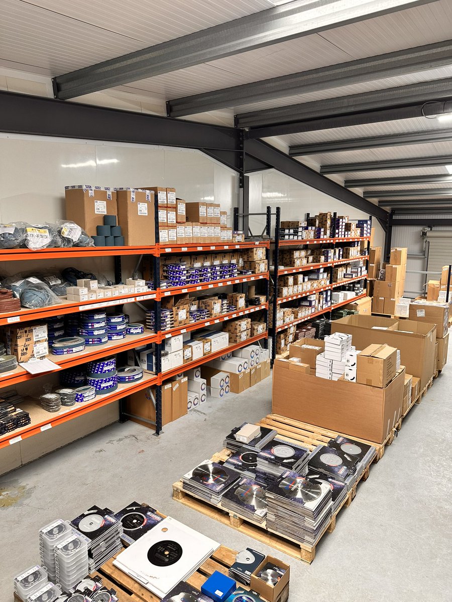 The new warehouse in Longford Ireland is coming on - more stock arriving daily