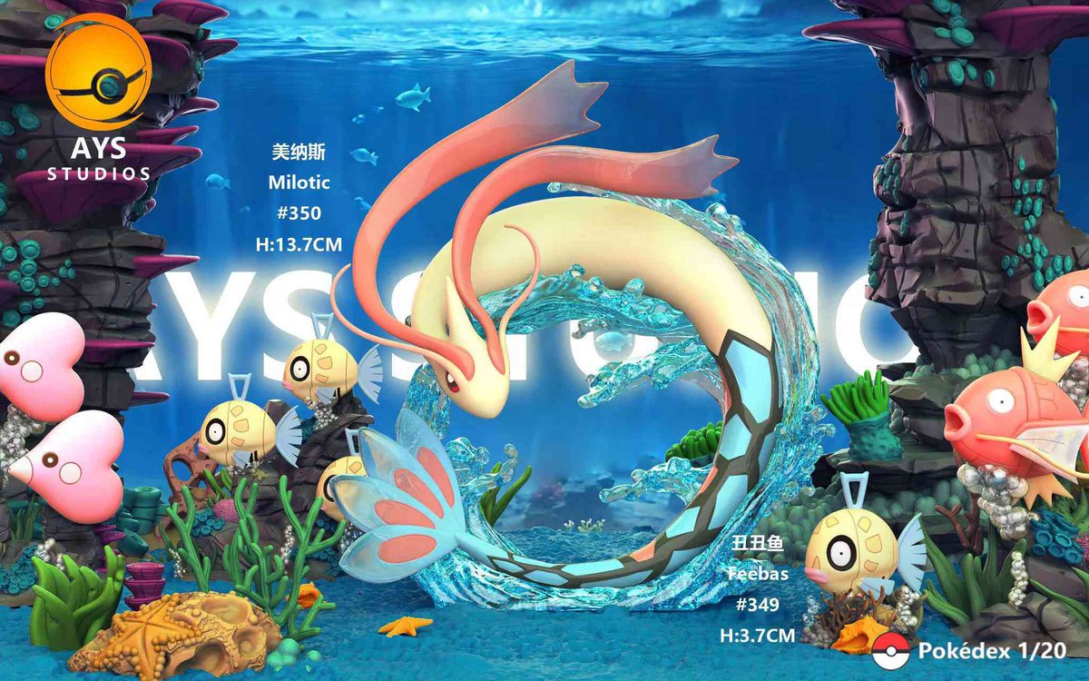 FavorGk's tweet image. 1/20 Scale World Zukan Beach Undersea by AYS Studios is now available for pre-order! 

#milotic #feebas #luvdisc #magikarp #remoraid #miloticpokemon #feebaspokemon #luvdiscpokemon #magikarppokemon #remoraidpokemon #pokemon #pokemonfan #Pokemonfigure 

buff.ly/43TDtL1