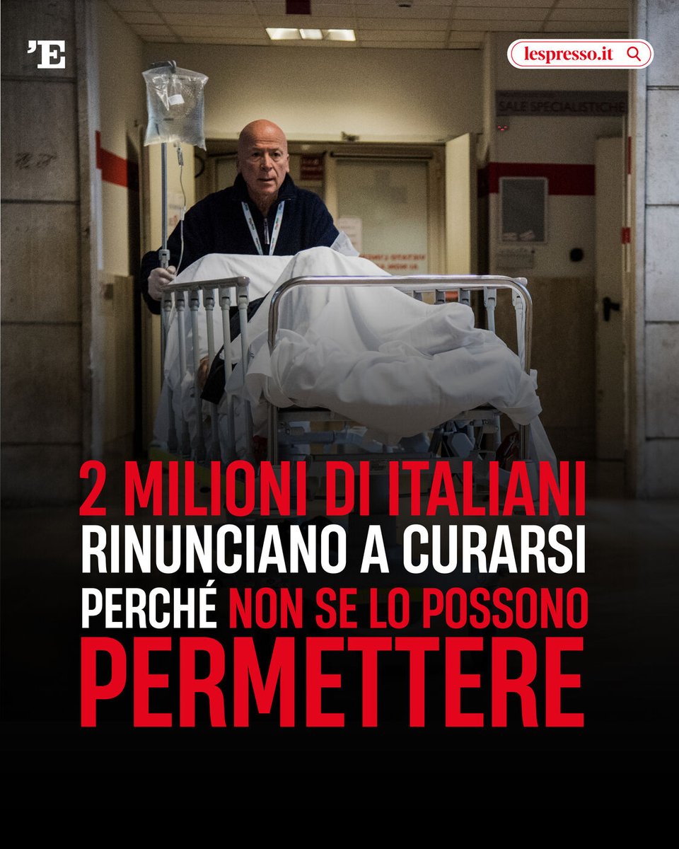 Nel 2022 la spesa sanitaria sostenuta dalle famiglie italiane ammonta a quasi 37 miliardi di euro. 4,2 milioni di famiglie hanno limitato le spese per la salute. E più di 1,9 milioni hanno rinunciato alle cure per ragioni economiche Leggi 👉 bit.ly/4auRZv4