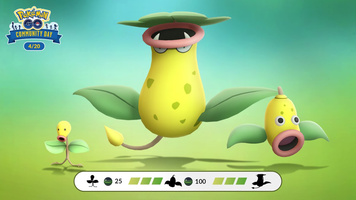 Check out Bellsprout’s leafy lineage in #PokemonGO! 🌿