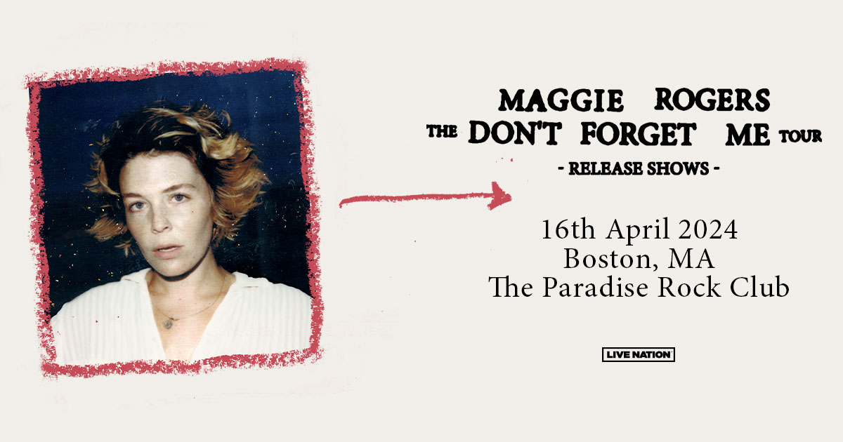 . @maggierogers wants to get tickets directly to fans for her upcoming “The Don’t Forget Me Tour” arena performances and Release Shows via an in-person box office sale.