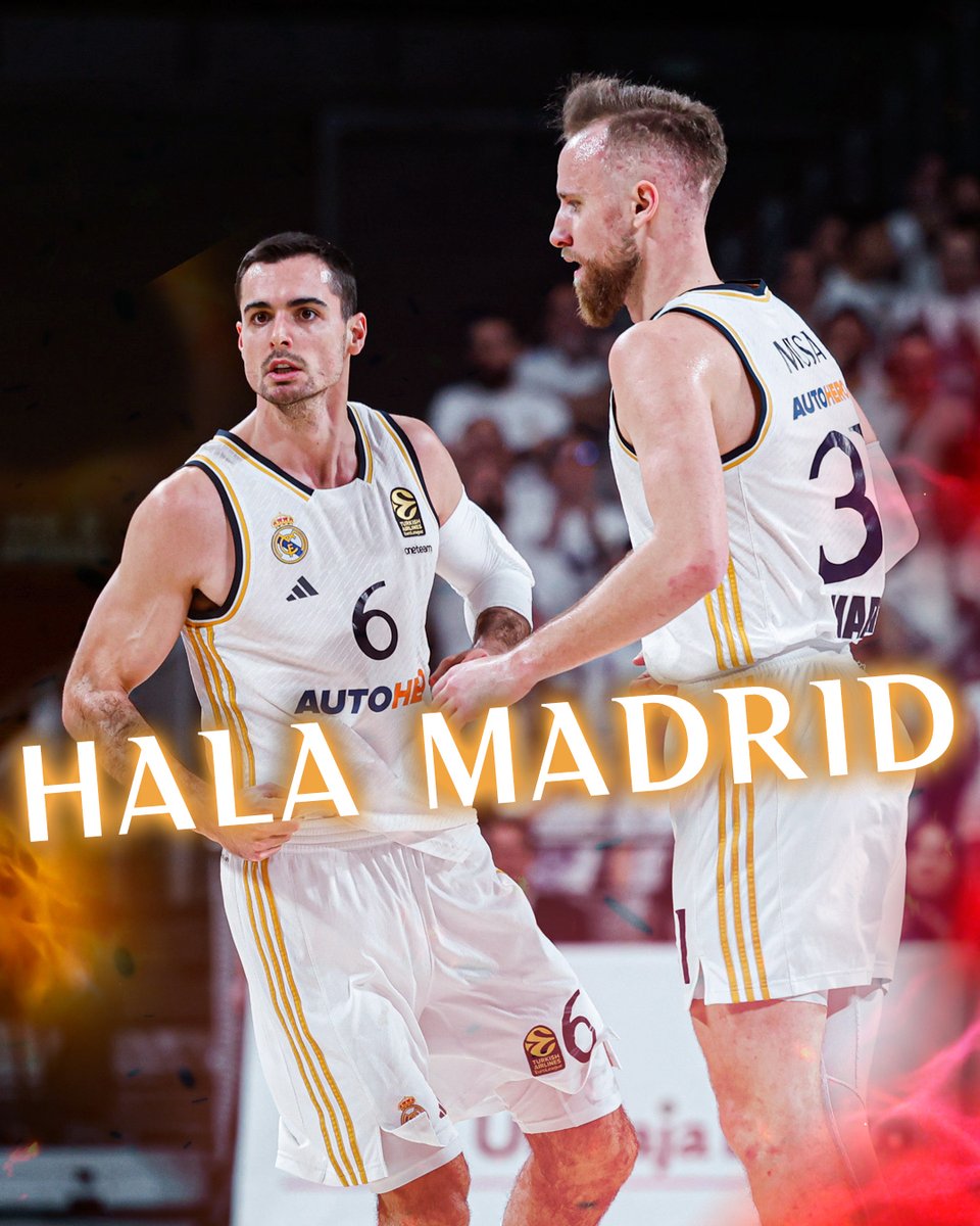 ▶️ ¡Arranca el partido! 🆚 @BCZalgiris vs @RMBaloncesto #HalaMadrid | #EuroLeague