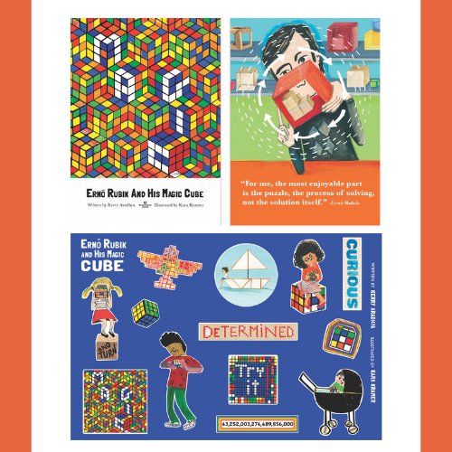 Kerry Aradhya (@kerryaradhya) on Twitter photo New pub date for ERNO RUBIK AND HIS MAGIC CUBE is June 11, 2024 -- exactly two months from today!
Pre-order from <a href="/LindenTreeBooks/">Linden Tree Books</a> and get this awesome swag designed by illustrator Kara Kramer!!
lindentreebooks.com/erno-rubik-and… <a href="/PeachtreePub/">Peachtree Publishing Company</a> New pub date for ERNO RUBIK AND HIS MAGIC CUBE is June 11, 2024 -- exactly two months from today!
Pre-order from <a href="/LindenTreeBooks/">Linden Tree Books</a> and get this awesome swag designed by illustrator Kara Kramer!!
lindentreebooks.com/erno-rubik-and… <a href="/PeachtreePub/">Peachtree Publishing Company</a>