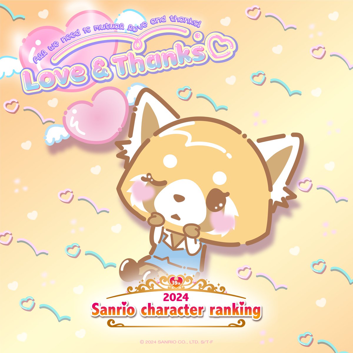 IT’S TIME! 🔥🤘 Vote for your favorite heavy metal-loving red panda in the 39th Annual @Sanrio Character Ranking Contest. Vote now: bit.ly/43XovU5 #SanrioCharacterRanking