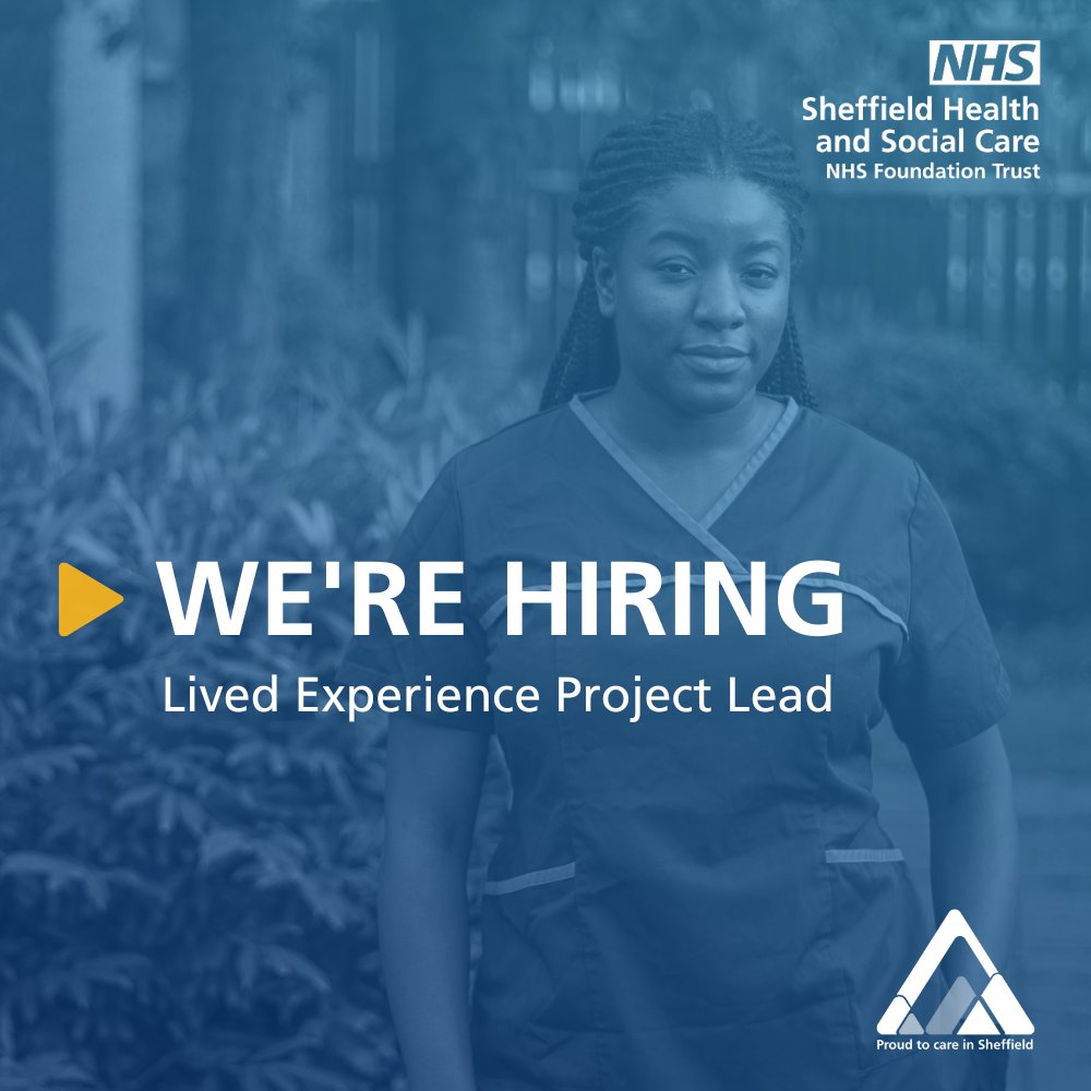 Do you have lived experience of inpatient services? Do you want to help make the culture of care at SHSC be the best it can be? We are looking for someone to join us in this lived experience leadership role. You can find out more about the role here 👇 shsc.nhs.uk/working-us/liv…