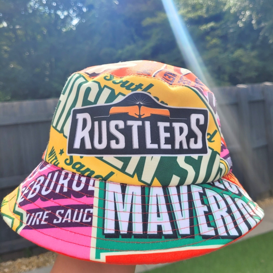You asked, we delivered.

Our bucket hats are back! Lucky for you we’ve got 5 to giveaway. 

All you need to do is:
👉 Tag a mate
👉 Make sure you both follow Rustlers
👉 Retweet (double entry)

Good luck! 

T&amp;C’S APPLY

 #Rustlers #BucketHat #BetterThanYouThink