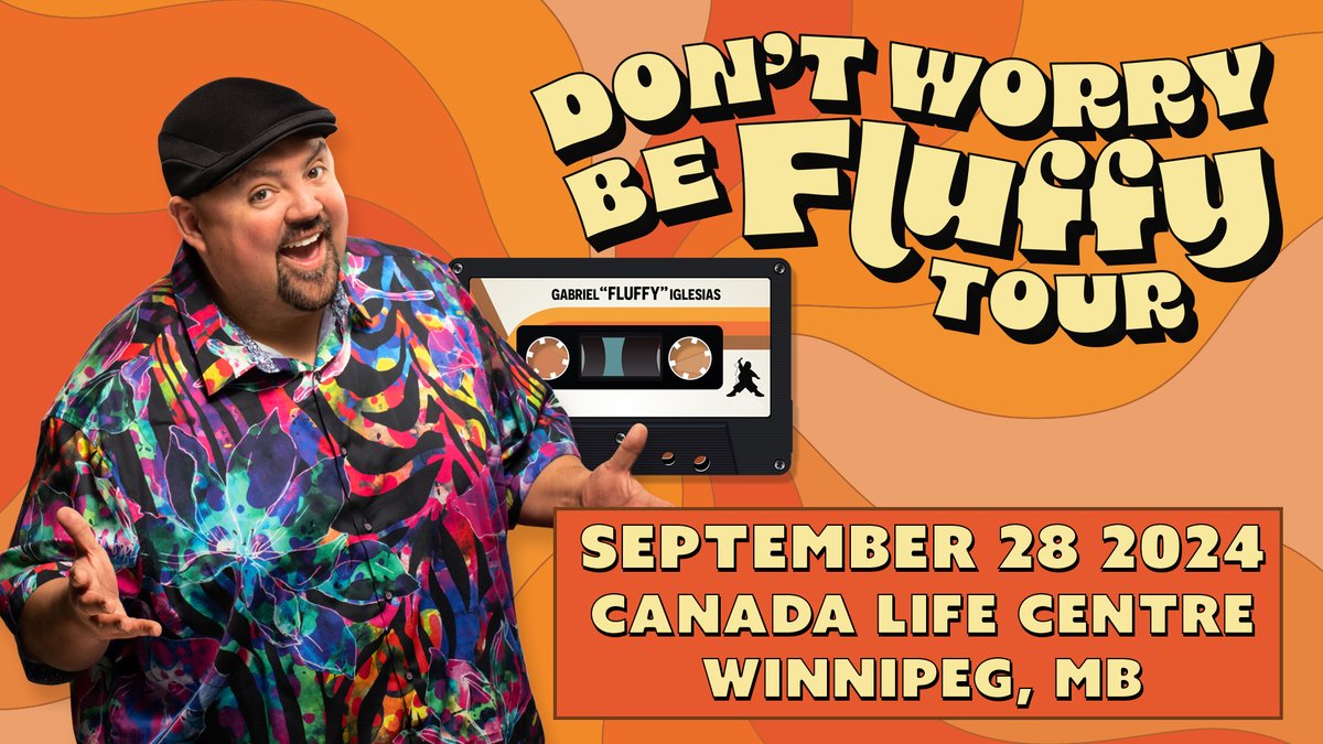 ON SALE NOW: Gabriel Iglesias at Canada Life Centre on September 28 🤣 🎟️ Get your tickets now at bit.ly/3xtQtuG