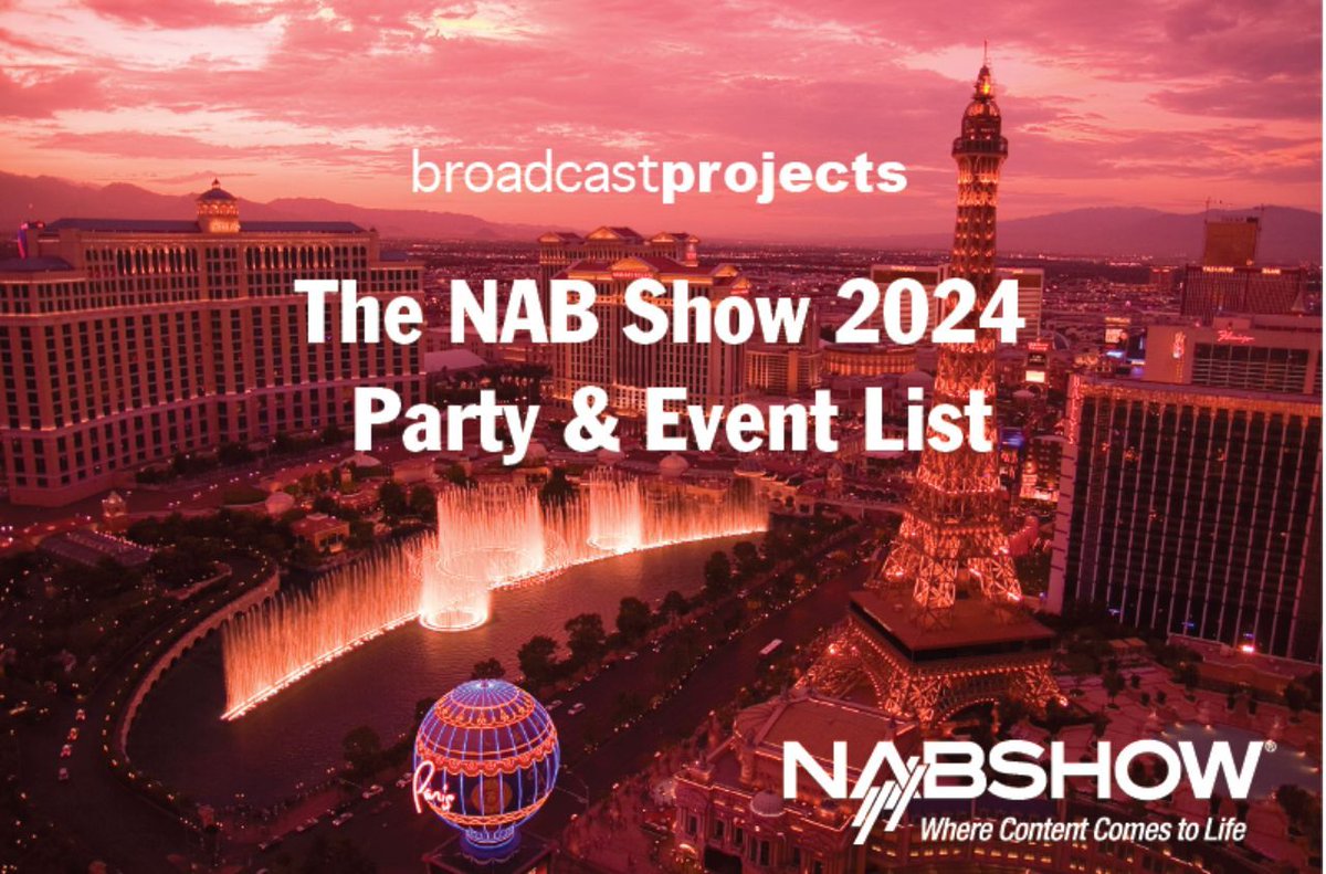 BrdcstProjects's tweet image. 🎉 Get ready for the 2024 @NABShow with the ultimate party and event guide! 🚀 The final edition is out now! buff.ly/434Iakt  #NAB2024 #Broadcasting #Networking #Events