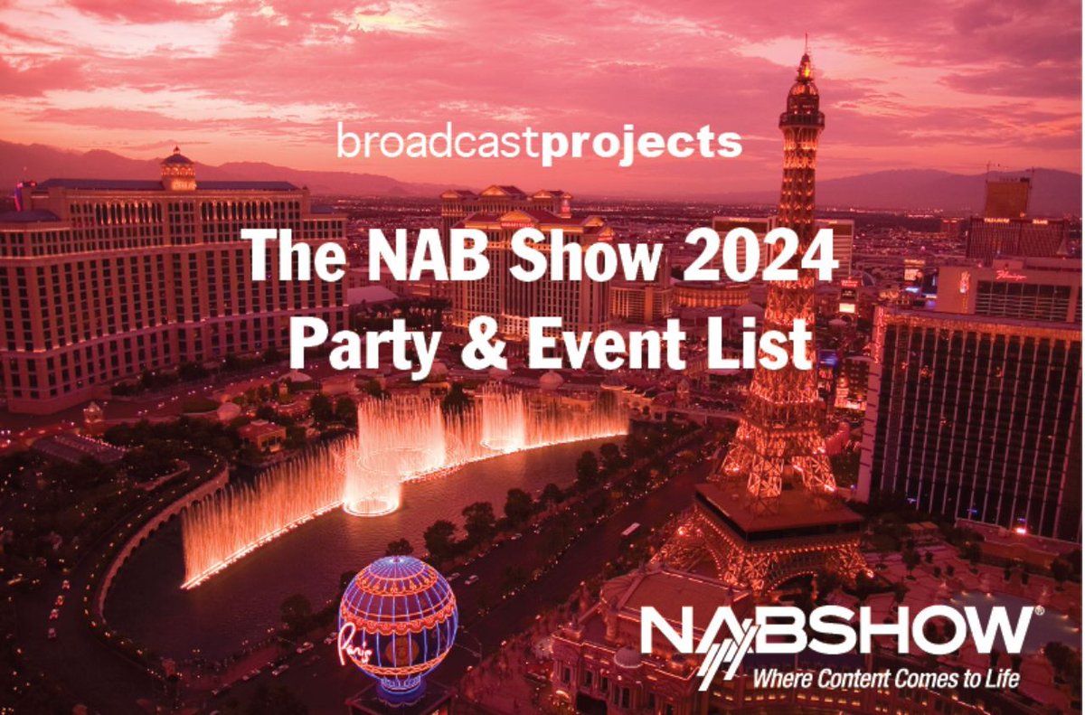 🎉 Get ready for the 2024 @NABShow with the ultimate party and event guide! 🚀 The final edition is out now! buff.ly/434Iakt #NAB2024 #Broadcasting #Networking #Events