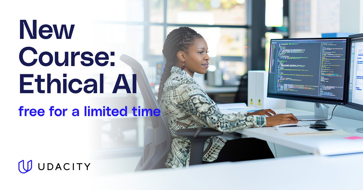 📣 For a limited time, Discovering Ethical AI and three other Discovery Courses are free! Taught by AI Software Architect, Ria Cheruvu, you’ll learn how to factor ethics into the AI lifecycle, evaluate the ethical issues surrounding GenAI, and more. 💫 bit.ly/3UdZ0KX