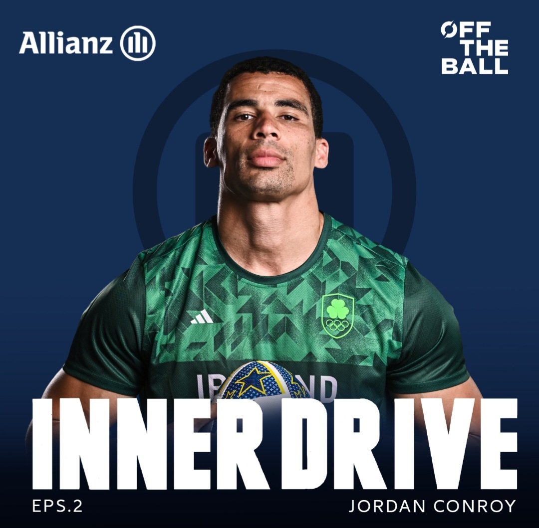 Do you know Jordan Conroy, Irish Rugby 7's player & Olympian? If you don't, you need to listen to Nathan Murphy's conversation with him in Eps.2 of Inner Drive now available across all @offtheball channels. youtube.com/watch?v=jxtPRl…
