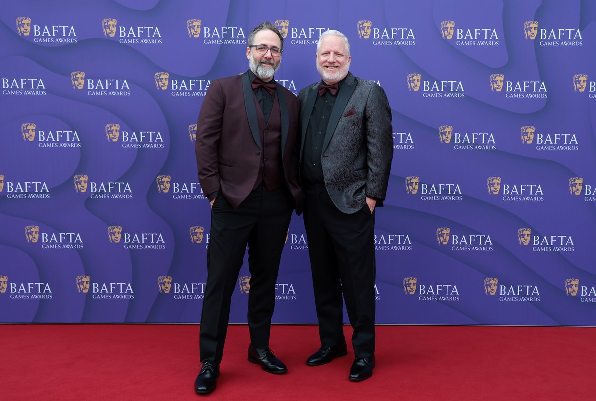 John Mueller and Rod Fergusson here to rep Diablo IV 🔥 #BAFTAGamesAwards