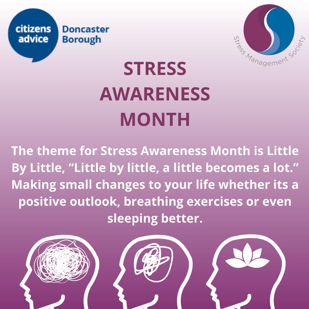 🌟 Every step counts! This Stress Awareness Month, let's embrace gradual changes for a happier, calmer mindset. 💆‍♀️💭 #StressAwarenessMonth #LittlebyLittle #Mentalhealth