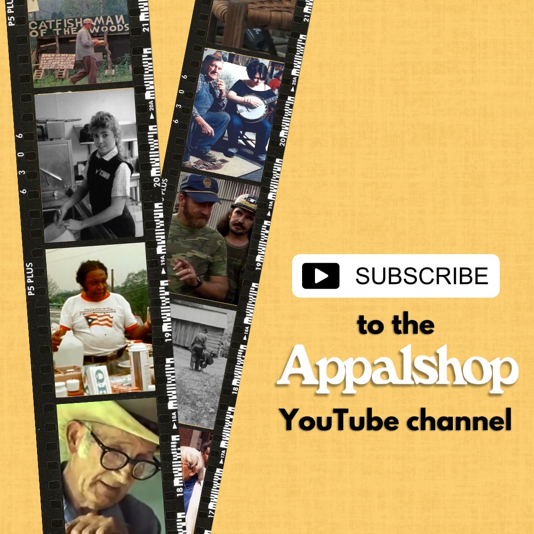 Did you know that about 90% of our YouTube viewers aren't subscribed? If you'd like to keep up with our weekly film releases and content updates, don't forget to subscribe and hit the notification bell! Find us here: youtube.com/appalshop