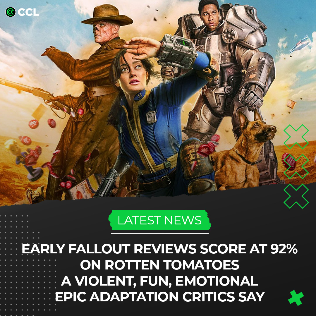 Critics & Fans are loving the new Fallout TV series on Amazon Prime with an early score of 92% putting the show on very similar ground to the Last of Us. Have you started watching yet, if so what have you thought so far? #fallout #falloutshow #falloutseries #gaming #pcgaming