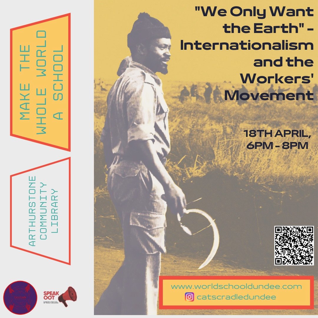 We're excited to run the first session in our Dundee education programme next week. Please spread the word! eventbrite.com/e/we-only-want…