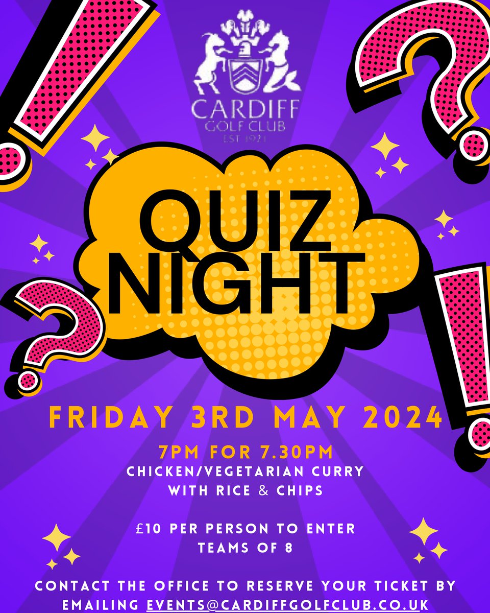 Get ready to test your knowledge! Our upcoming quiz night promises thrills, spills, and brainpower battles! Are you ready to claim the trivia crown? 🏆🧠