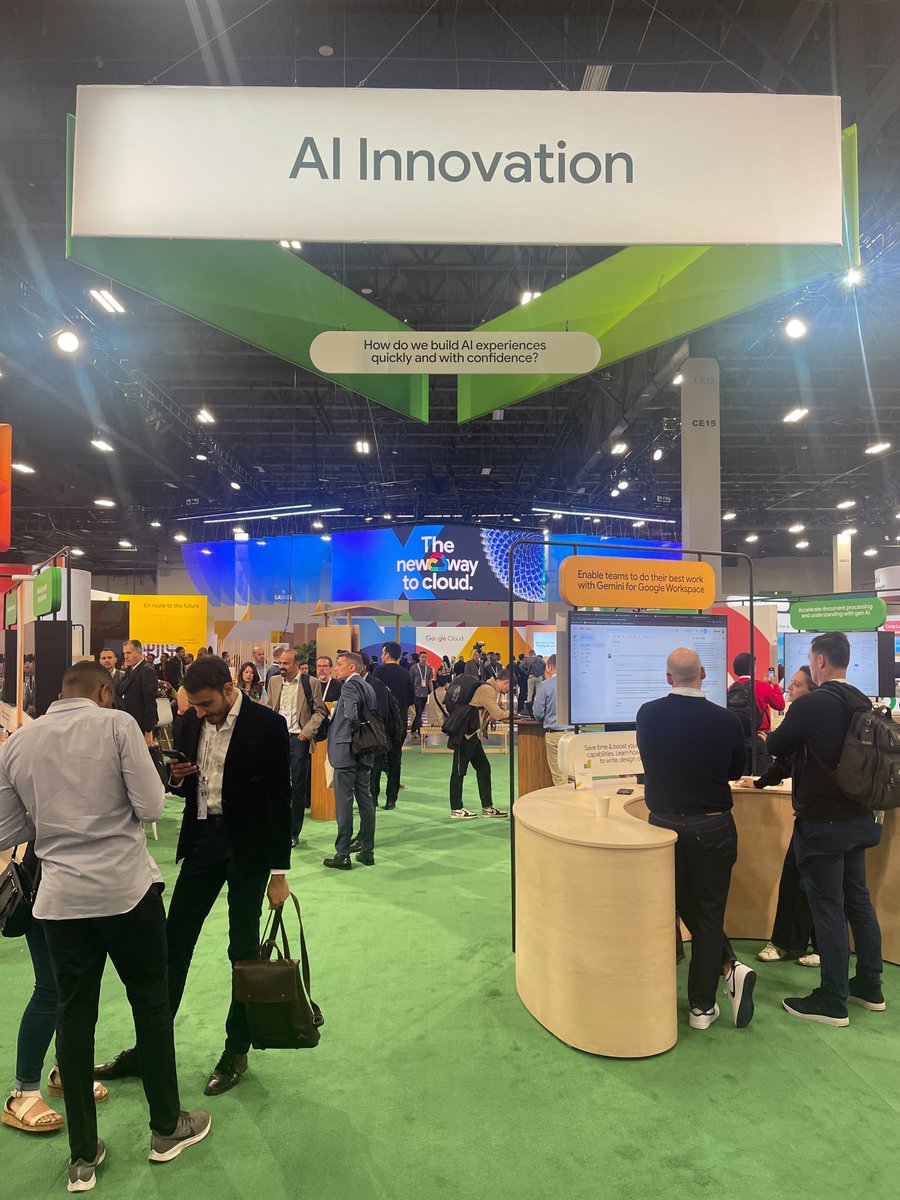 SonicLabs's tweet image. From Paris to Vegas! ✈️

With CEO @MichaelFKong at Paris Blockchain Week, our lead BD @SjHarcourt went to Sin City to talk #AI with our friends at @GoogleCloud Next 2024.

Check out some of his pictures 📸